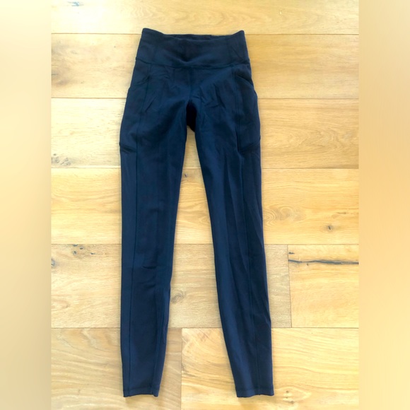 Lululemon Size 4 High Rise Pocket Leggings - Picture 1 of 4